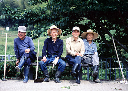 農家の顔役さん達
