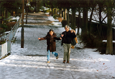 おじいちゃんと一緒