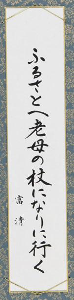 ふるさとへ老母の杖になりに行く