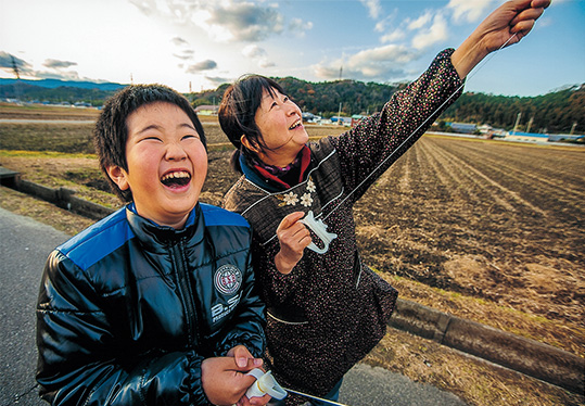 ばあちゃんは上手