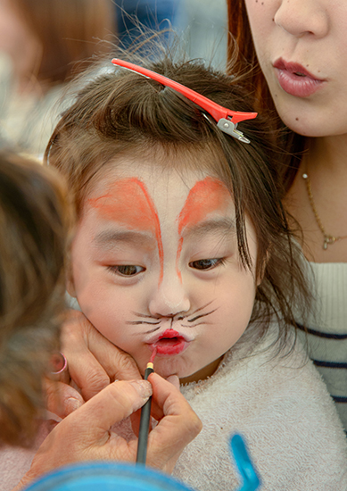 「かわいい子狐さん」