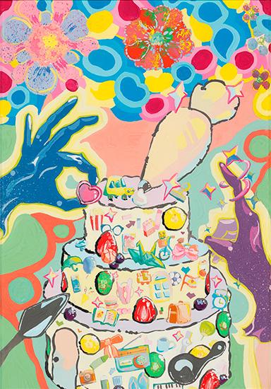 幸せのデザイニングケーキ