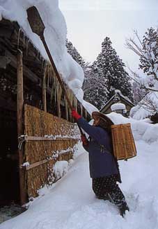 雪おろし