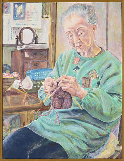 編み物	